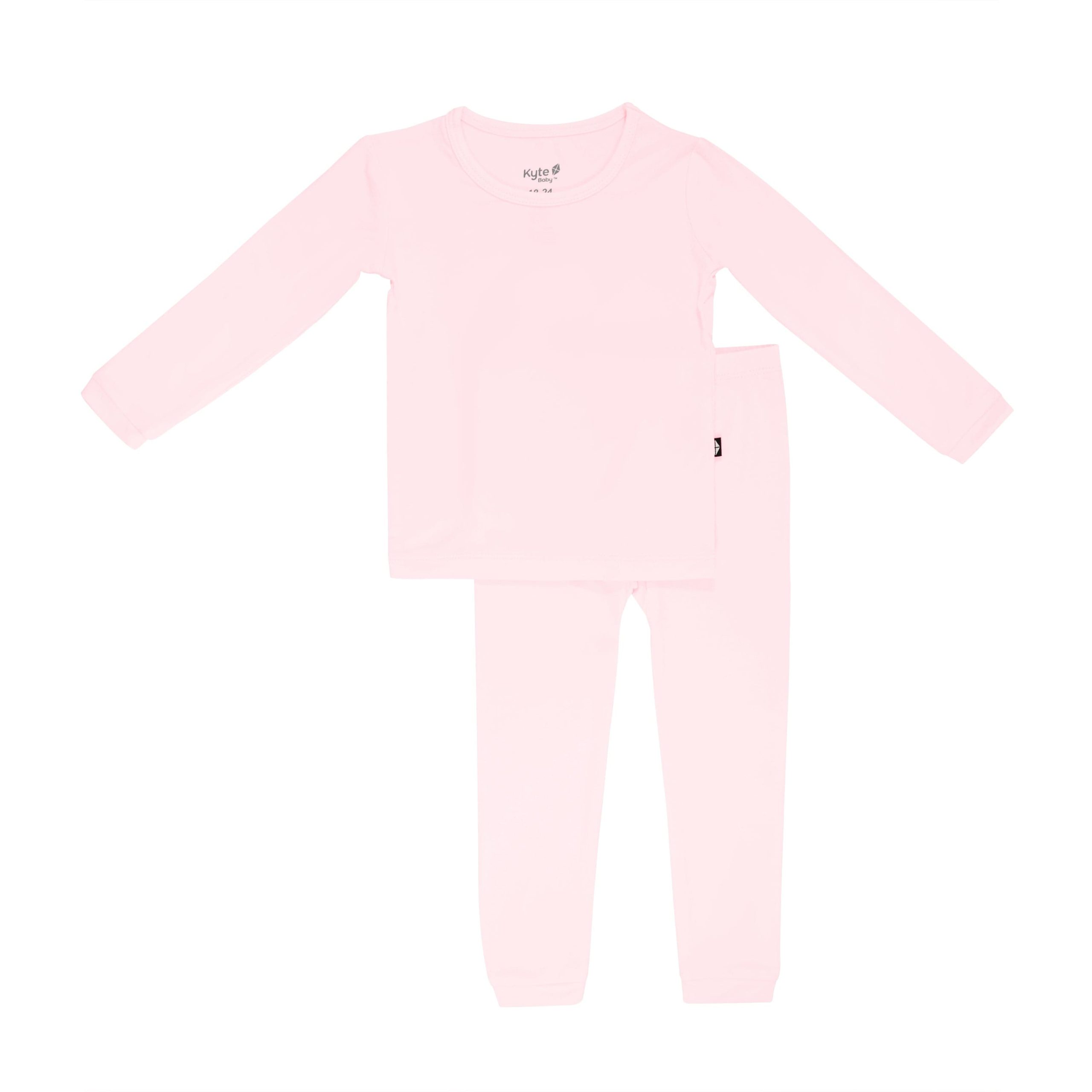 Long Sleeve Pajamas in Sakura - Image 2