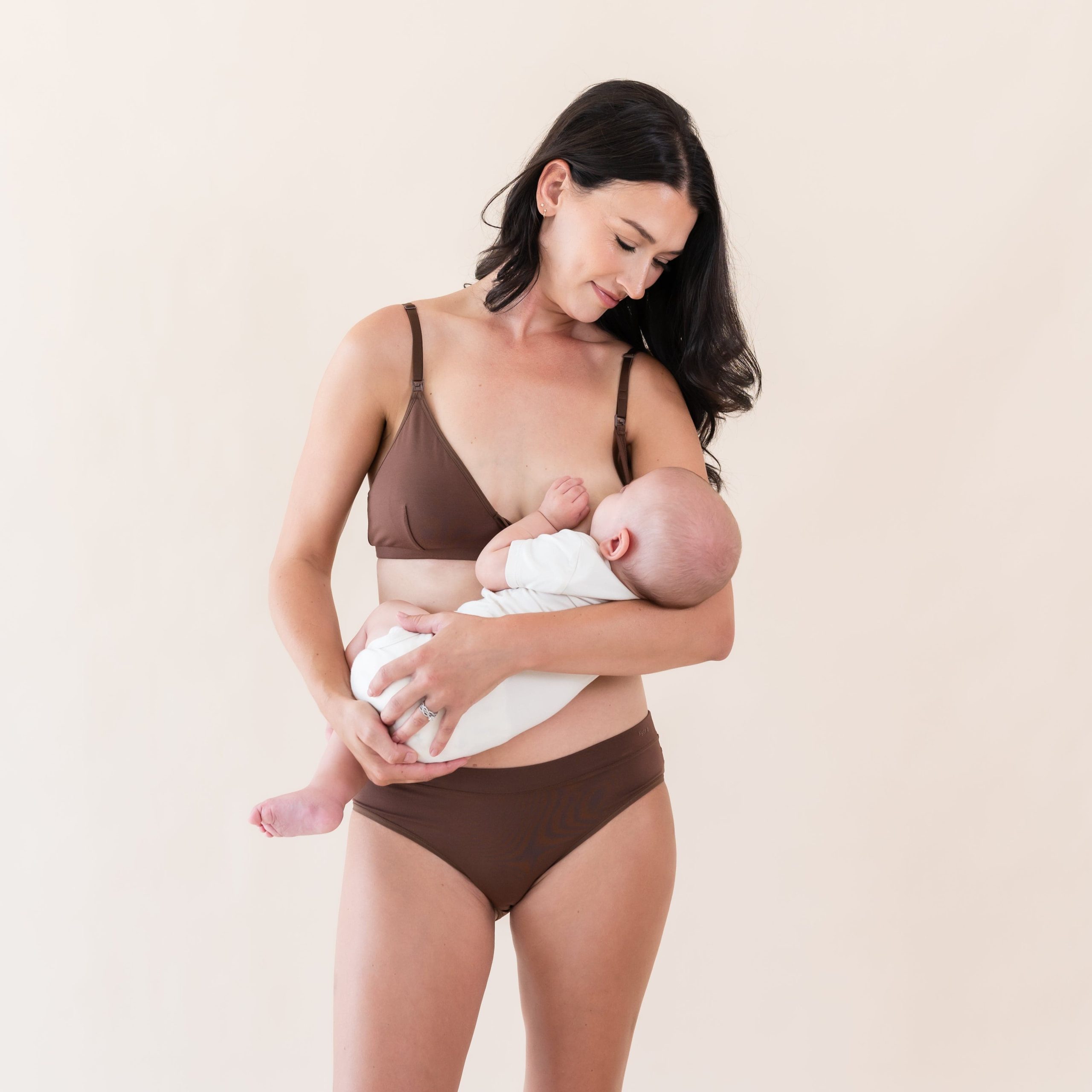 Women's Nursing Bra in Toffee - Image 3