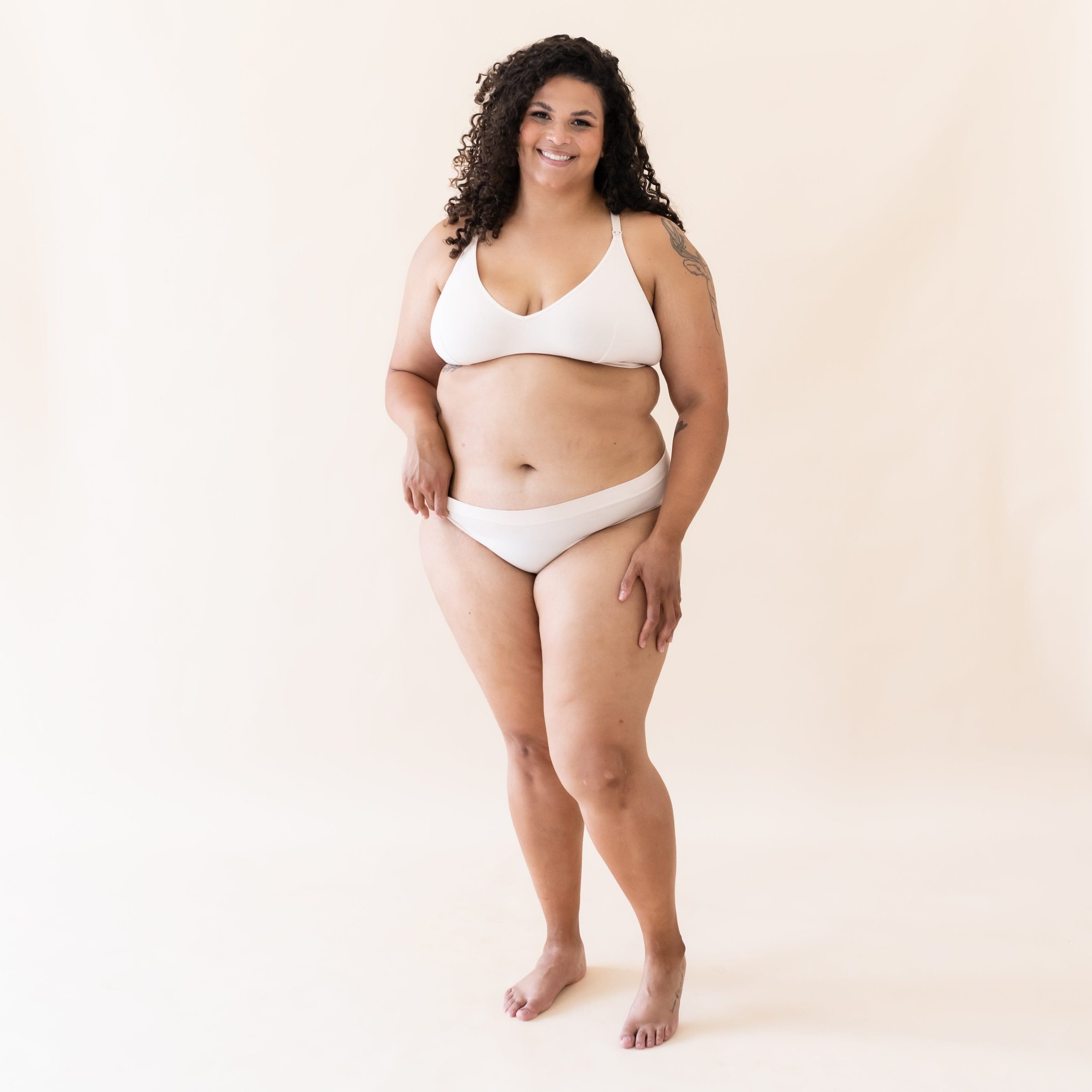 Women's Nursing Bra in Blonde - Image 3