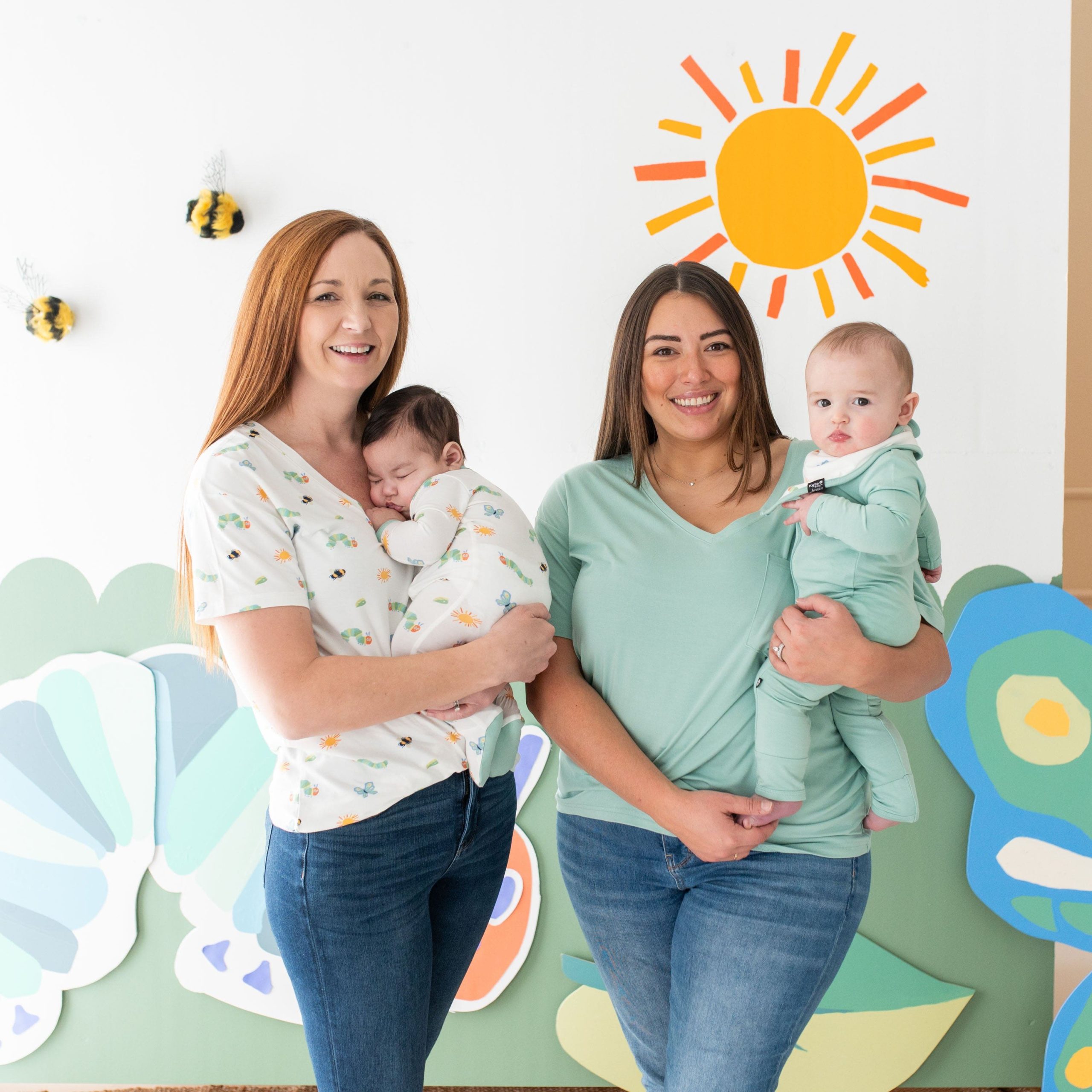Women's Relaxed Fit V-Neck in The Very Hungry Caterpillar? and Friends - Image 3