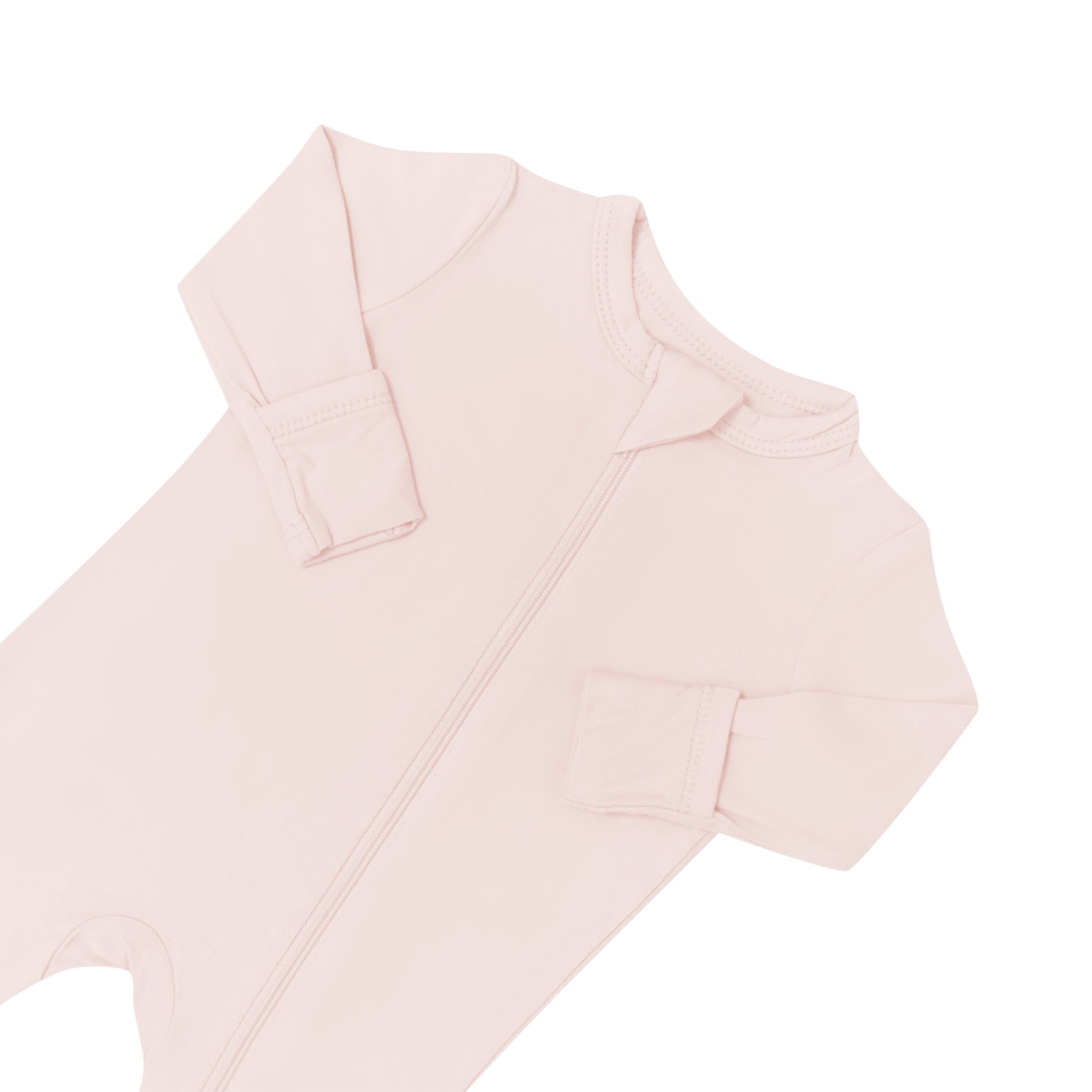 Zippered Romper in Blush - Image 6