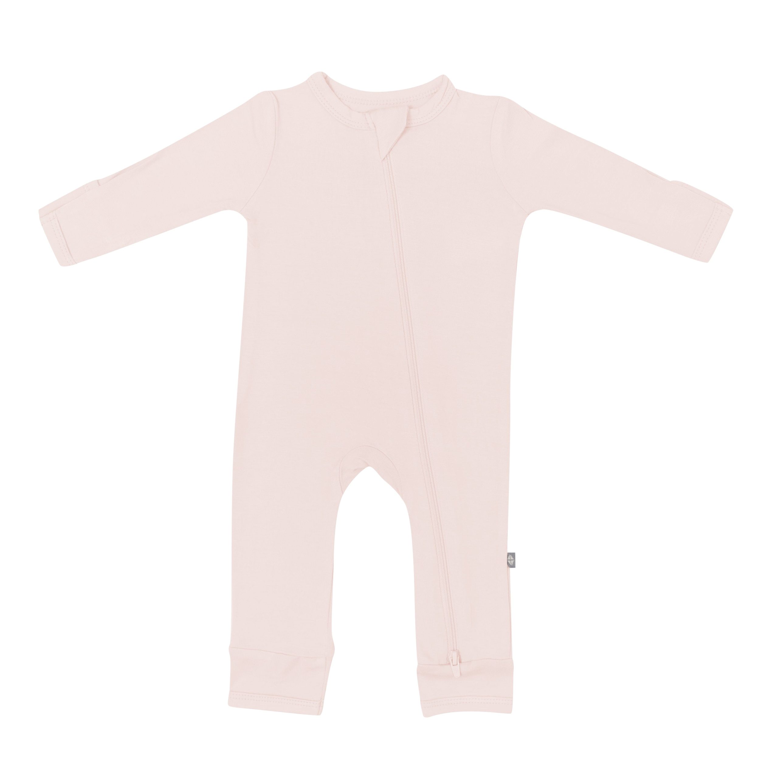Zippered Romper in Blush - Image 2