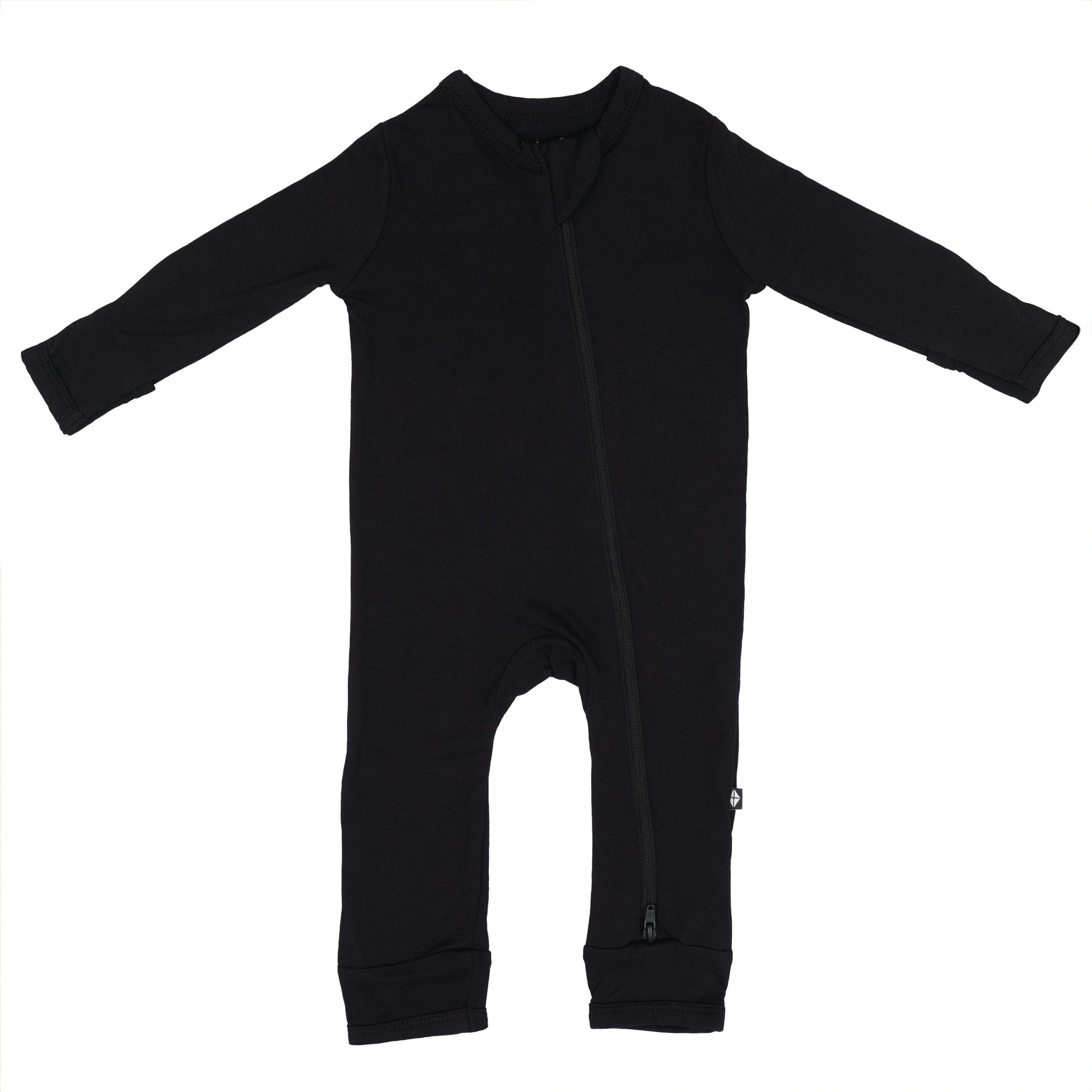 Zippered Romper in Midnight - Image 2