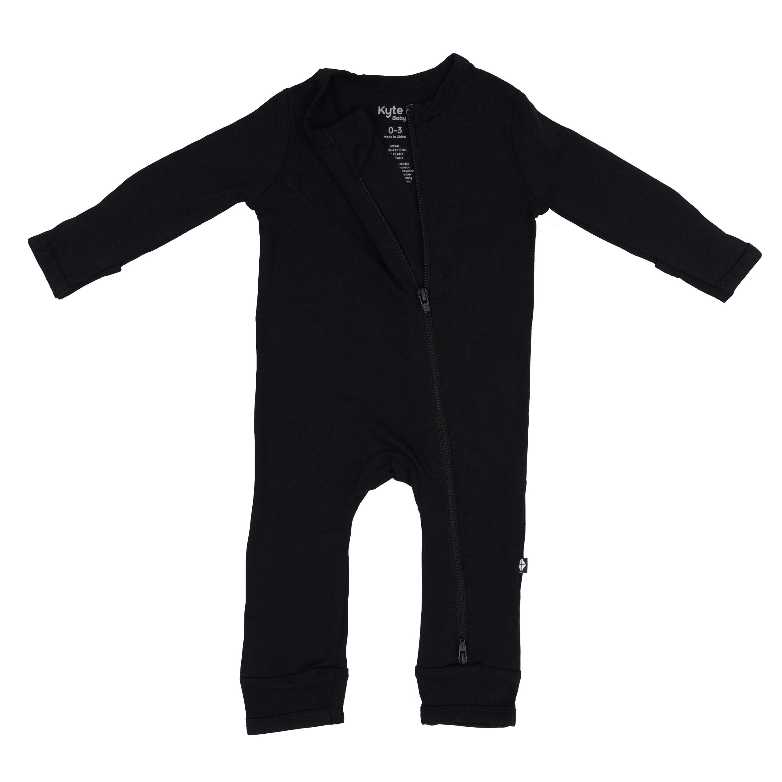 Zippered Romper in Midnight - Image 4