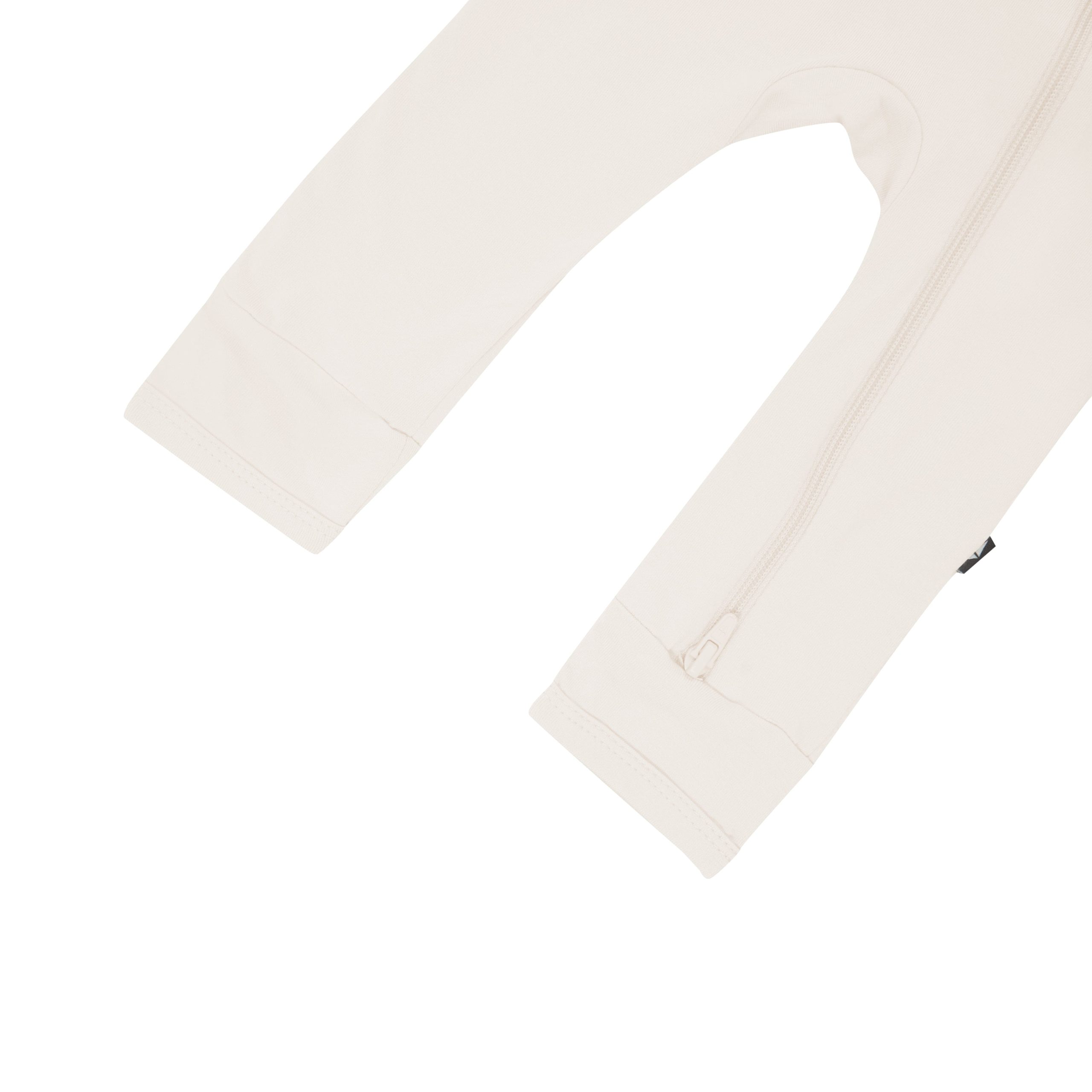 Zippered Romper in Oat - Image 7