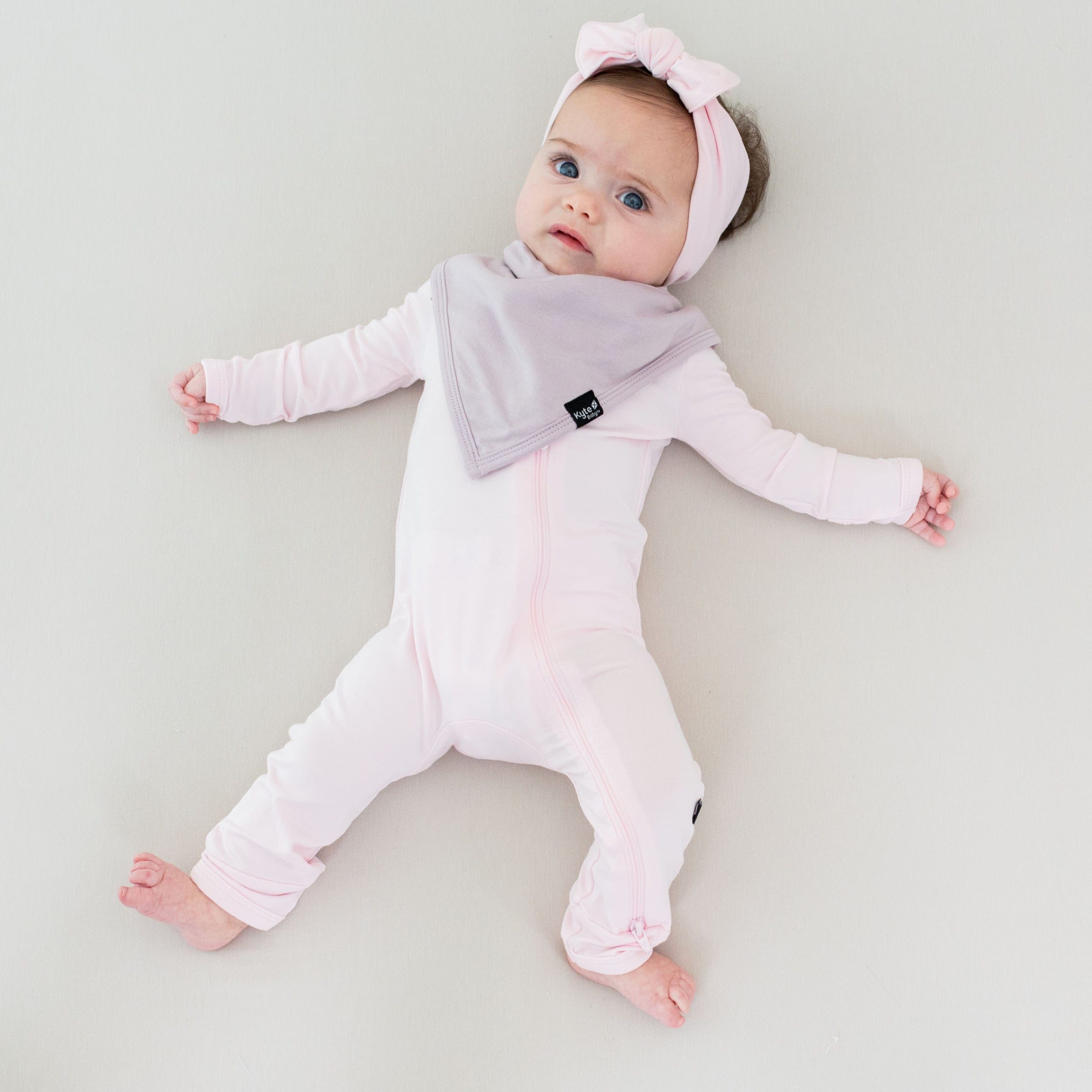 Zippered Romper in Sakura